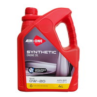 Синтетическое моторное масло 0W-20, SP, GF-6, 4 л